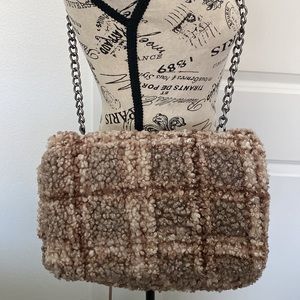 Zara Faux Fur Crossbody bag